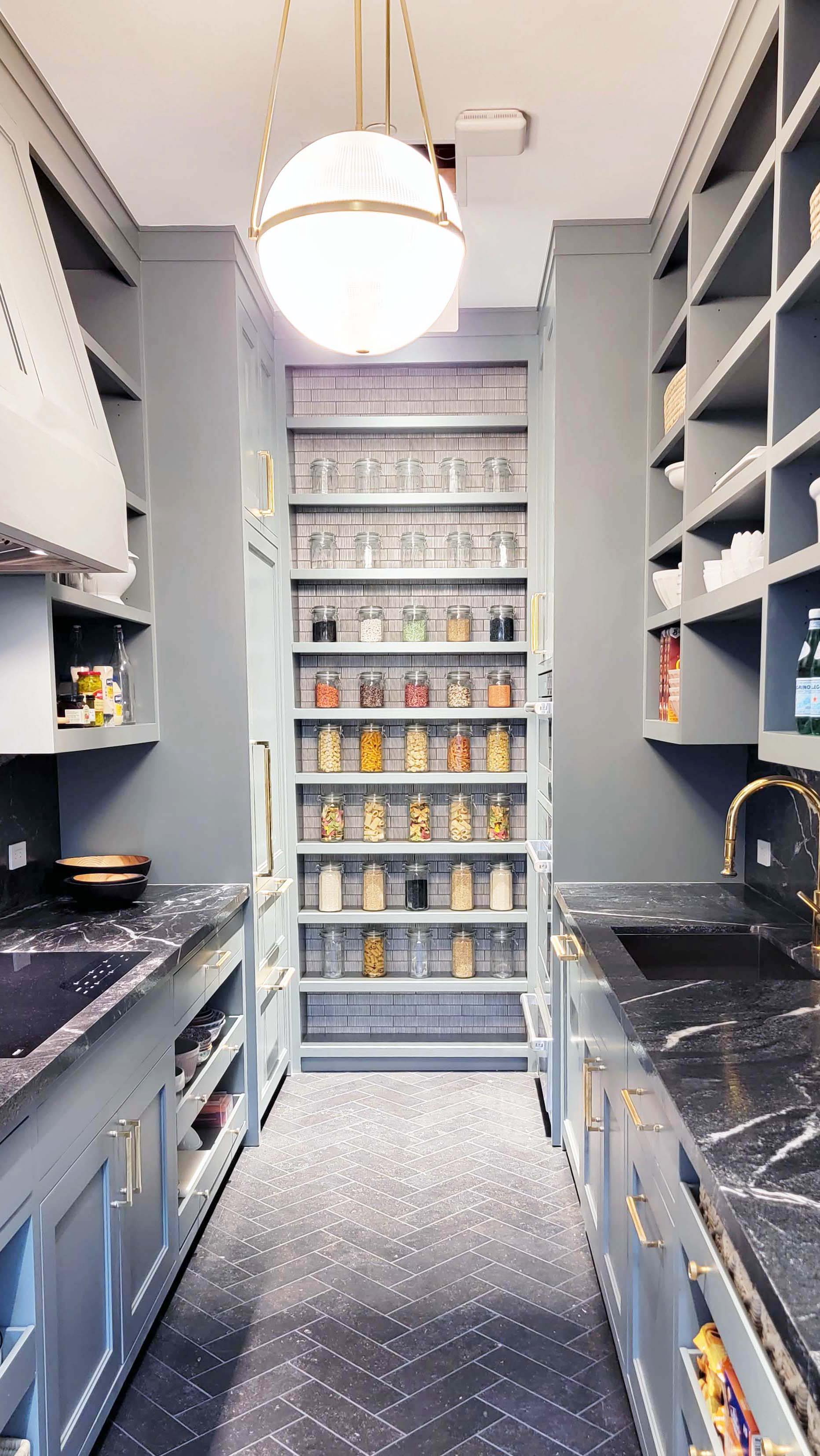 We had so much fun designing this pantry for our clients!💡

This is a sneak peak. More to come from this fun project, soon.

Meanwhile...

🍎🍊 Pro tip! If you're not a fan of the look of labels, put them on the bottom. Or turn the jars with the labels facing backwards🍋🫒