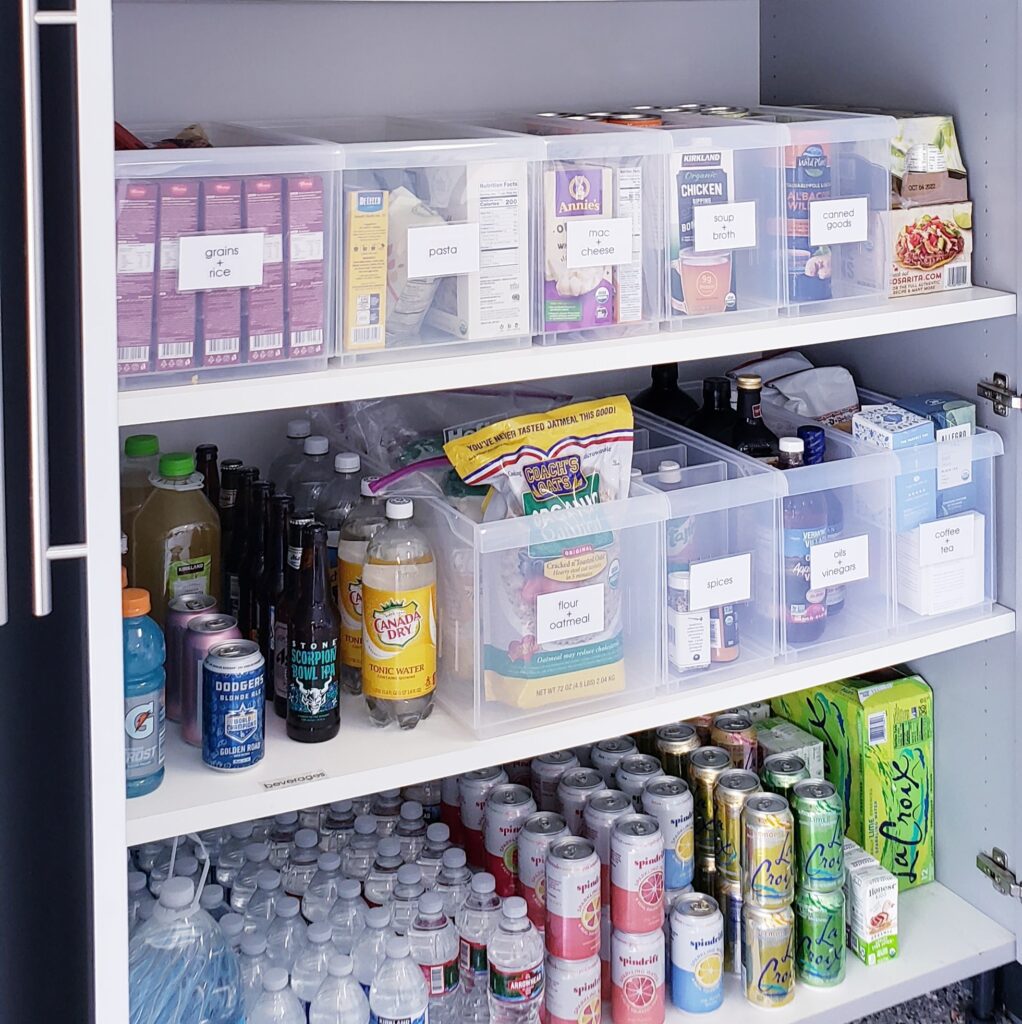 Garage Pantry Organization Spring Cleaning Organizing