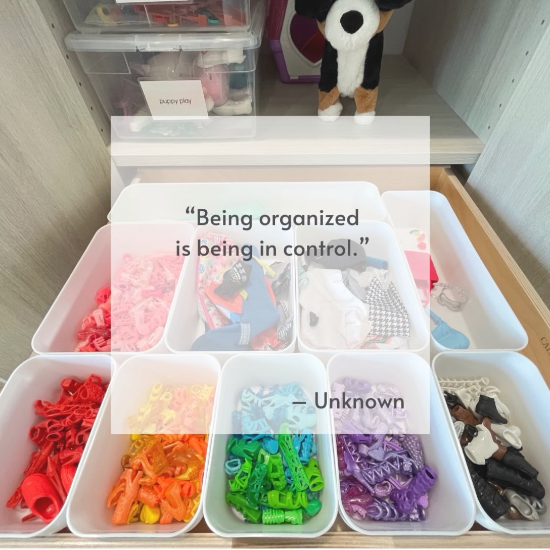✨ “Being organized is being in control.” ✨

When your space is clutter-free and everything has its place, it’s like hitting the reset button on your life. 

You’re not just organizing things—you’re taking charge of your day, your time, and your energy. 

It’s not about perfection, it’s about creating a space where you feel empowered, calm, and in control. 🙌

Ready to take control and make room for the good stuff? Let’s do it! 💪

#organizing #homeorganizing #professionalorganizer #betterlife #makeroomforthegoodstuff