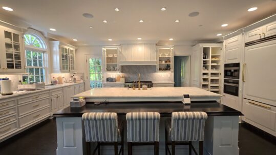 A fully organized kitchen